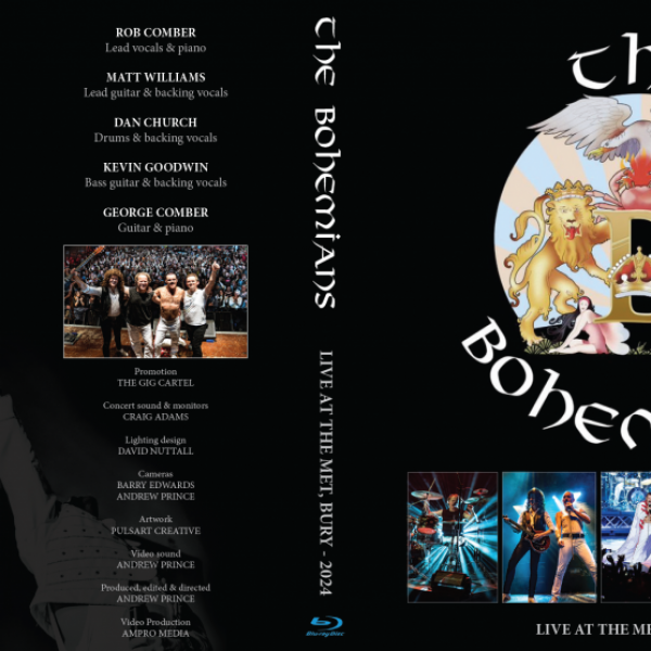 The Bohemians - Live at The Met, Bury BLU-RAY DISC